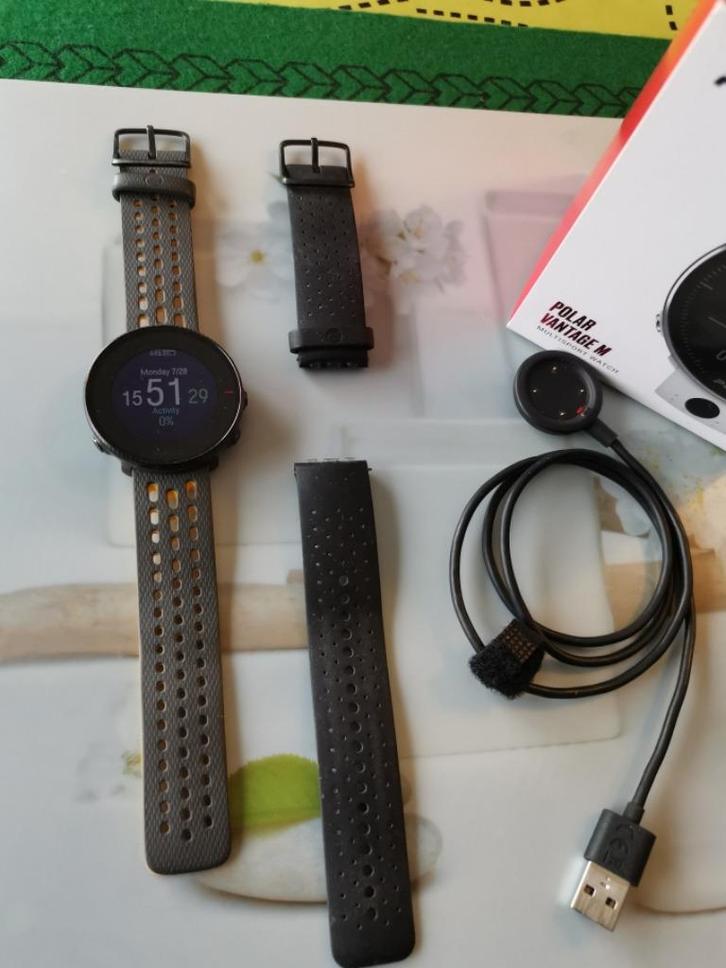 Polar Vantage M2, Sport en Fitness, Hartslagmeters, Gebruikt, Polar, Ophalen of Verzenden