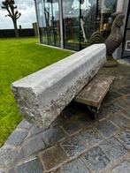 Oude blauwsteen dorpel of boordsteen weegt 250 kg, Antiek en Kunst, Ophalen of Verzenden