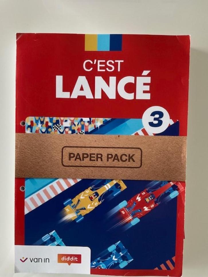 Frans C'est Lancé/Gagné 3 CORRECTIESLEUTEL, Boeken, Schoolboeken, Zo goed als nieuw, Frans, Ophalen of Verzenden