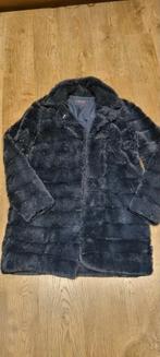 blauwe fluffy winter jas River woods maat XS - S of 34 - 36, Enlèvement ou Envoi, River Woods, Taille 36 (S), Comme neuf