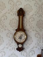 Mooie barometer in hout, Huis en Inrichting, Woonaccessoires | Klokken, Ophalen, Zo goed als nieuw, Analoog, Overige typen