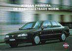 Nissan Primera 1994 ARX folder, Livres, Autos | Brochures & Magazines, Comme neuf, Nissan, Envoi