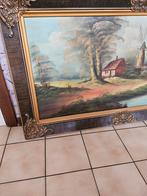 Prachtige grote schilderijen heel oud, Antiek en Kunst, Ophalen