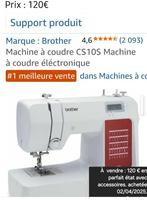 Te koop: Brother naaimachine, Hobby en Vrije tijd, Naaimachines en Toebehoren, Ophalen, Nieuw, Naaimachine, Brother