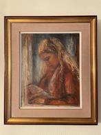 Lezend meisje, Antiek en Kunst, Ophalen