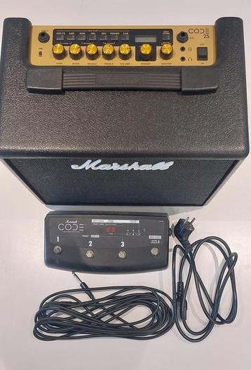 Marshall CODE25 + pédalier  beschikbaar voor biedingen