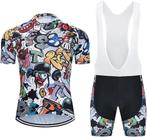 Fietsshirt met bretelbroek SNELLE GRATIS LEVERING