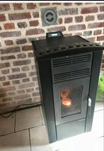 Poêle Pellet Palazzetti scricciola 7kw Noir, Huis en Inrichting, Ophalen, Zo goed als nieuw, Vrijstaand, Pelletkachel