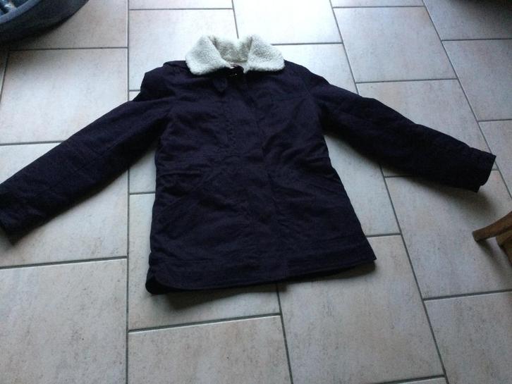 „COMPTOIR DES COTONNIERS „" BONTJAS "” T 38”, Kleding | Dames, Jassen | Winter, Gedragen, Maat 38/40 (M), Blauw, Ophalen of Verzenden