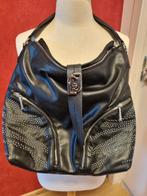 LIU JO grote zwarte schoudertas in nieuwstaat, Handtassen en Accessoires, Tassen | Damestassen, Ophalen of Verzenden, Zo goed als nieuw