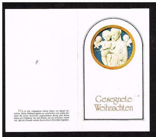Duitstalige kerstkaart/souvenir met USA postzegel kerst 1978, Timbres & Monnaies, Timbres | Amérique, Non oblitéré, Amérique du Nord