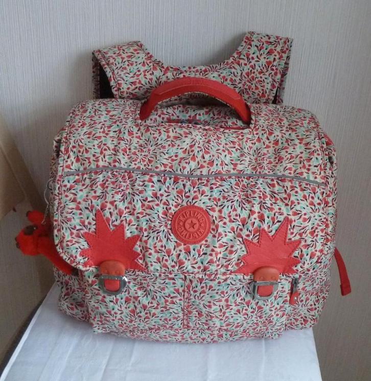 Kipling mallette "iniko" 5 à 11 ans + singe, Bijoux, Sacs & Beauté, Sacs | Cartables, Utilisé, Porte-documents ou Cartable, 30 à 40 cm