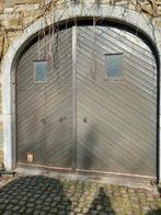 Double porte de garage en bois., Jardin & Terrasse, Bois, Enlèvement, Utilisé
