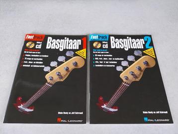 Basgitaar 1 + 2 (Fasttrack) - 2 lesboeken.