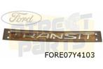 Ford Transit embleem tekst ''Transit'' achterzijde Origineel, Auto-onderdelen, -, Verzenden, -, Nieuw