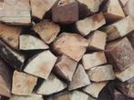 Droog Brandhout beuk,eik en populier, Tuin en Terras, Brandhout, 6 m³ of meer, Ophalen of Verzenden, Beukenhout, Blokken