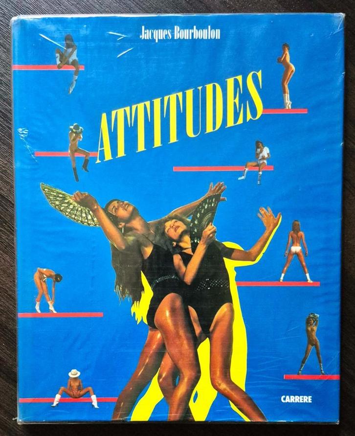 Attitudes Fotograaf Jacques Bourboulon Edition Carrère 84, Boeken, Kunst en Cultuur | Fotografie en Design, Gelezen, Fotografie algemeen