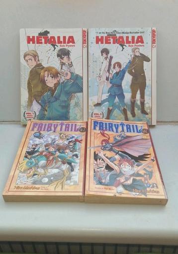 Verschillende engelse manga beschikbaar voor biedingen