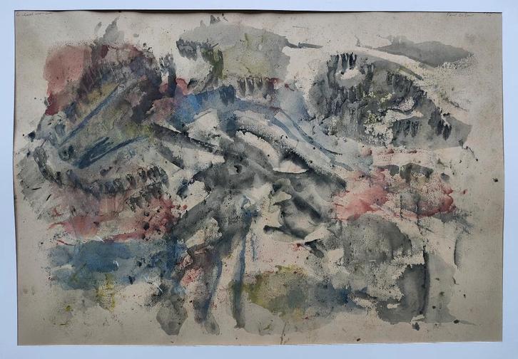 1955 - PAUL DE SMET(Artiste Belge) / Peinture, Antiquités & Art, Art | Peinture | Moderne, Enlèvement