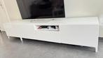 Meuble TV 240 cm + plaque de verre + pieds, Enlèvement, Comme neuf