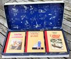 Tintin ✅Coffret 9 mini albums N&B ⭐ eo 1987 ⭐ Hergé, Collections, Enlèvement ou Envoi, Tintin, Comme neuf, Livre ou Jeu