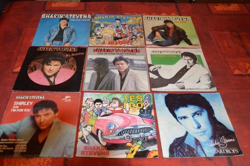 45t's rock music van Shakin' Stevens, e.a., CD & DVD, Vinyles | Rock, Comme neuf, Rock and Roll, Enlèvement ou Envoi