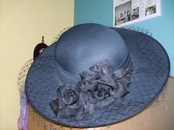 a vendre chapeau, Kleding | Dames, Hoeden en Petten, Zo goed als nieuw, Hoed, Ophalen of Verzenden