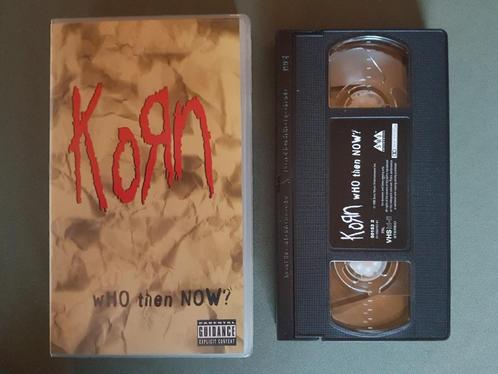 Korn - Who Then Now (Official VHS video 1997 Metal), CD & DVD, VHS | Documentaire, TV & Musique, Musique et Concerts, Enlèvement ou Envoi