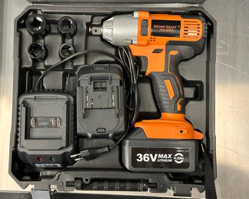 NIEUW Slagmoersleutel - 36 Volt - 2 Batijeren, Doe-het-zelf en Bouw, Gereedschap | Handgereedschap, Nieuw, Ophalen of Verzenden