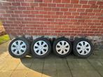 4x versleten winterbanden, Autos : Pièces & Accessoires, Pneus & Jantes, 14 pouces, Pneus hiver, 175 mm, Enlèvement
