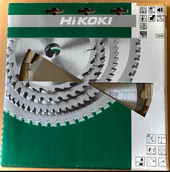 LAME BOIS PRO SCIE CIRCULAIRE HIKOKI, Doe-het-zelf en Bouw, Gereedschap | Zaagmachines, Nieuw, Cirkelzaag, Ophalen