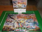 Sunsout Puzzel "An American Collage" 1000 stukjes, Ophalen of Verzenden, 500 t/m 1500 stukjes, Zo goed als nieuw, Legpuzzel