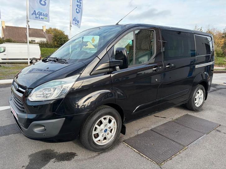 Ford Transit Custom DUBBELE CABINE*2.2DCI*L1/H1*112000km, Auto's, Bestelwagens en Lichte vracht, Bedrijf, Te koop, Achteruitrijcamera