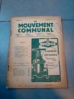 Le mouvement communal 1930, Collections, Revues, Journaux & Coupures, Enlèvement ou Envoi