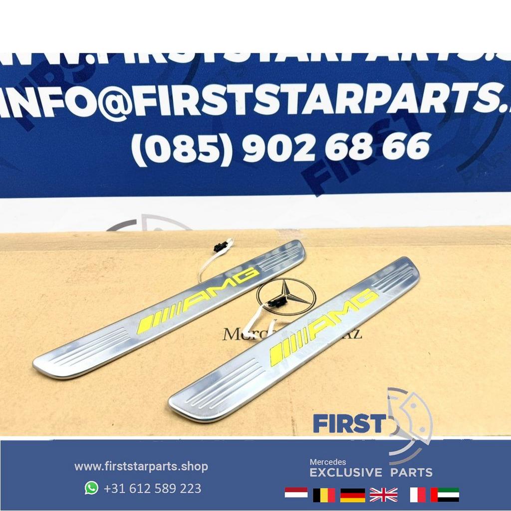 W205 W253 W213 C63 E63 GLC63 AMG verlichte LED instaplijsten, Auto-onderdelen, Verlichting, Gebruikt, -, Ophalen of Verzenden