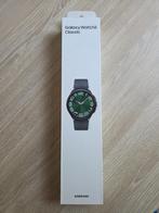 SAMSUNG WATCH 6 CLASSIC 47 MM, Ophalen, Zwart, Zo goed als nieuw, Samsung galaxy watch