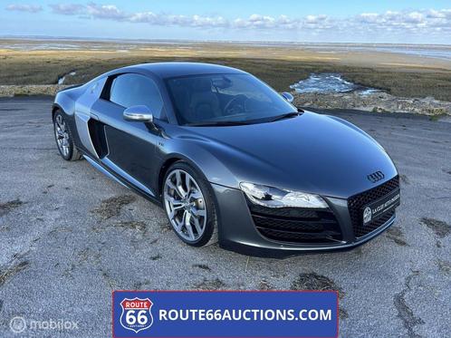 Audi R8 V10 2009 | Route 66 Auctions, Auto's, Audi, Bedrijf, Te koop, R8, Benzine, Coupé, 2 deurs, Handgeschakeld, Zwart, Gebruikt
