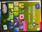 Essentia manuel biologie 4eme scienecs generales, Livres, Livres scolaires, Enlèvement ou Envoi, Plantyn, Biologie, Comme neuf