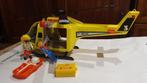 Hélicoptère de sauvetage playmobil, Enlèvement, Utilisé, Playmobil en vrac
