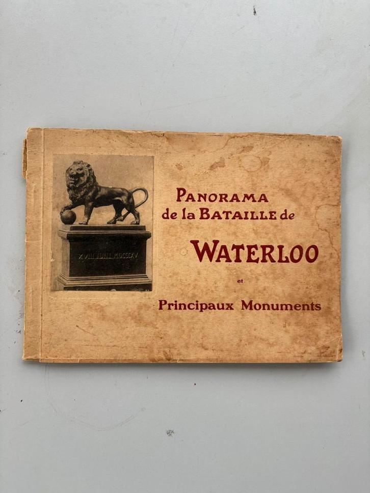 (G) Panorama de la Bataille de Waterloo Principaux Monuments, Boeken, Prentenboeken en Plaatjesalbums, Zo goed als nieuw, Verzenden