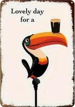 Metalen reclamebord Guinness - retro vintage mancave, Verzamelen, Merken en Reclamevoorwerpen, Ophalen of Verzenden, Zo goed als nieuw