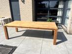 Teakhouten tafel, Ophalen, Gebruikt, 100 tot 150 cm, Teakhout
