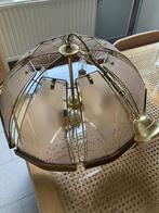 Lustre salon, Maison & Meubles, Lampes | Lustres, Enlèvement, Comme neuf, Verre, Classique