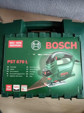 Bosch decoupeerzaag PST 670 beschikbaar voor biedingen