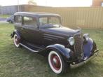 1935 Chevrolet Master sedan Hot Rod, Achterwielaandrijving, Beige, Chevrolet, Zwart