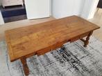 Salon tafel in eik, Ophalen, Gebruikt, 50 tot 75 cm, Eikenhout