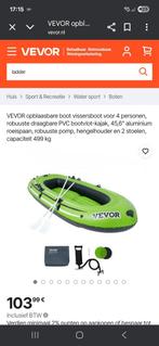 4 persoons opblaasboot, Watersport en Boten, Kano's, Ophalen, Met peddels, Drie personen of meer, Overige typen