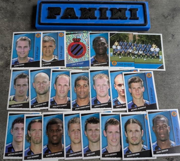 Panini football 2007 CLUB BRUGGE 21 voetbal stickers, Hobby en Vrije tijd, Stickers en Plaatjes, Nieuw, Verzenden