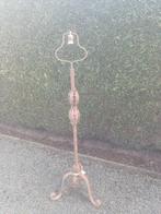 Mooie oude staande ijzeren lampadaire  / lamp, Antiek en Kunst, Curiosa en Brocante, Ophalen of Verzenden