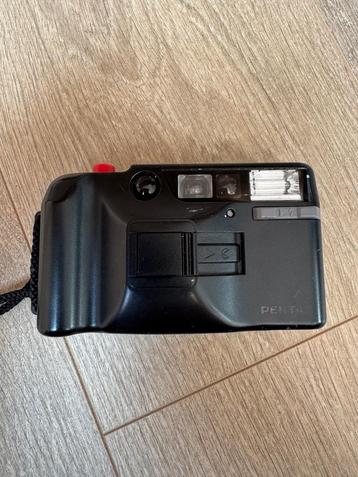 Vintage Pentax pc 303 fotocamera met flash beschikbaar voor biedingen